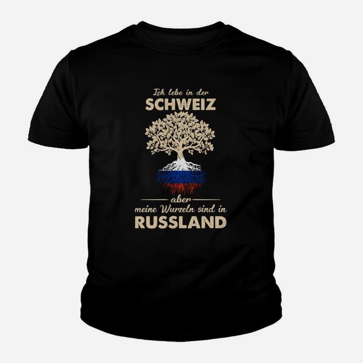 Russland Meine Wurzeln Kinder T-Shirt