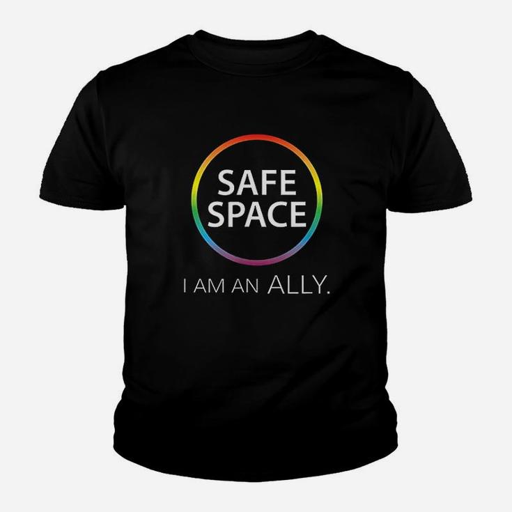 Safe Space I Am An Ally Youth T-shirt