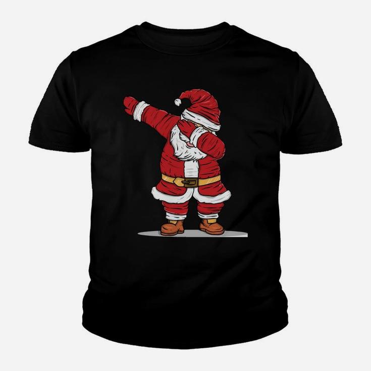 Santa Claus Dab Dabbing Christmas Xmas Gift Sweatshirt Youth T-shirt