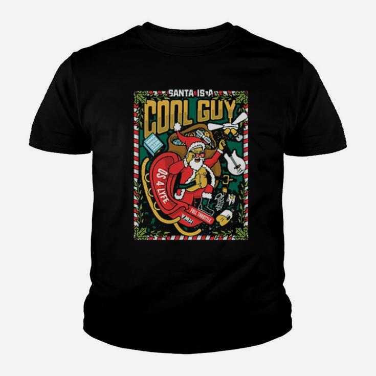 Santa Is A Cool Guy Youth T-shirt