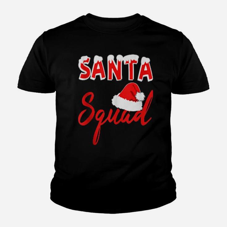 Santa Squad Family Matching Youth T-shirt