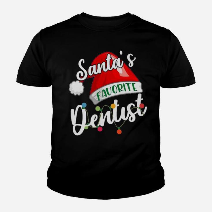 Santa's Favorite Dentist Youth T-shirt