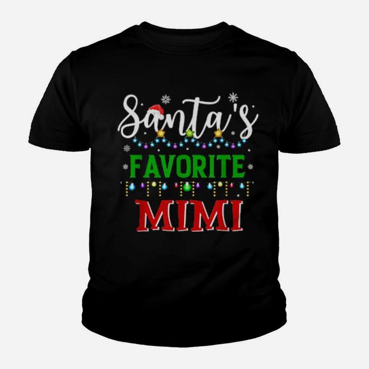 Santa's Favorite Mimi Youth T-shirt