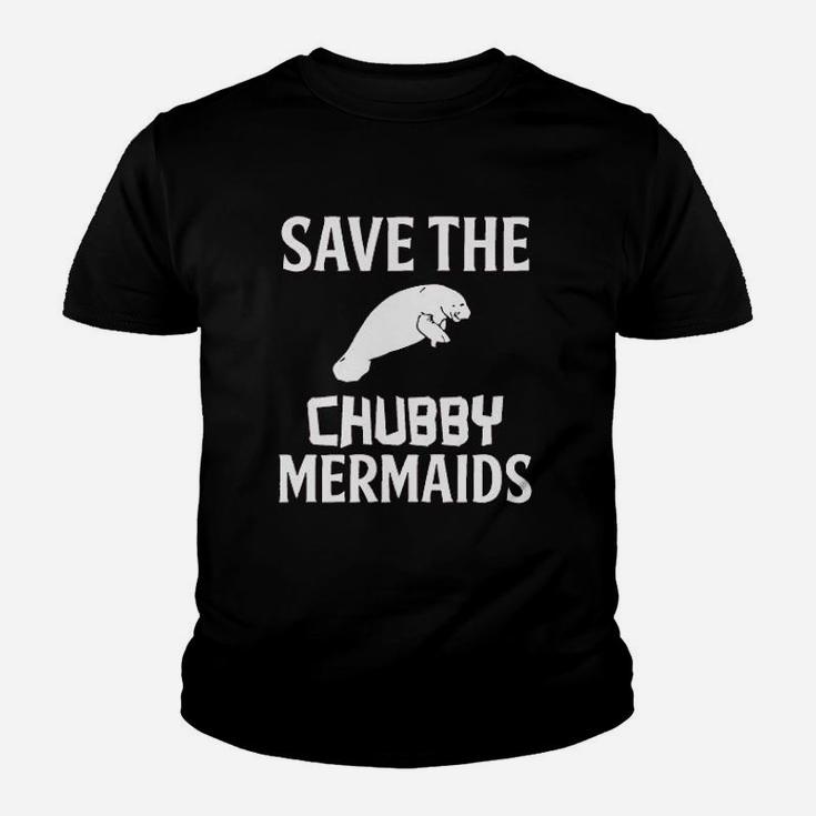 Save The Chubby Mermaids Youth T-shirt