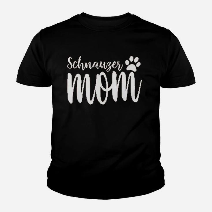 Schnauzer Mom Dog Lover Youth T-shirt