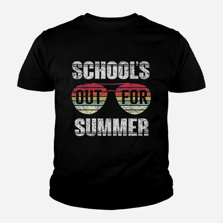 Schools Out For Summer Happy Last Day Of School Vintage Gift Youth T-shirt