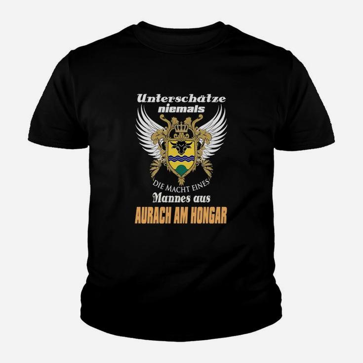Schwarzes Adler Kinder Tshirt - Macht eines Aurach am Hongar Mannes Motiv