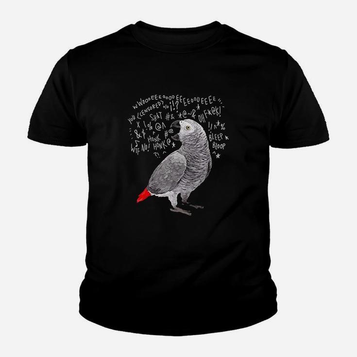 Screaming African Grey Parrot Youth T-shirt