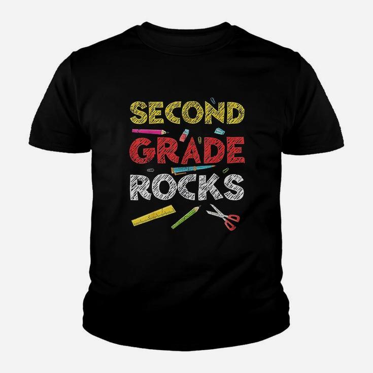 Second Grade Rocks Youth T-shirt