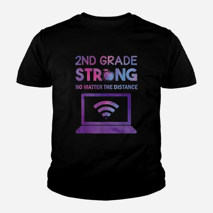 Second Grade Strong No Matter The Distance Youth T-shirt