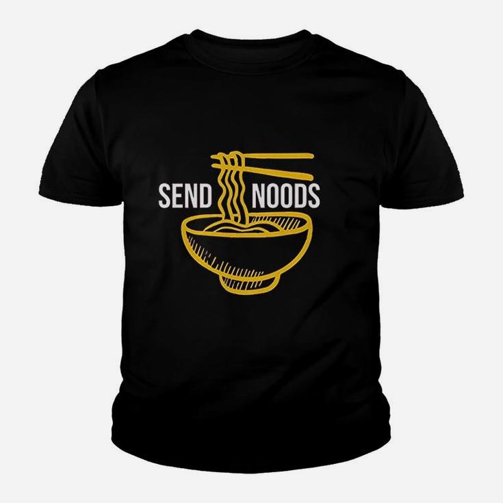 Send Noods Funny Pho Ramen Soup Noodle Youth T-shirt