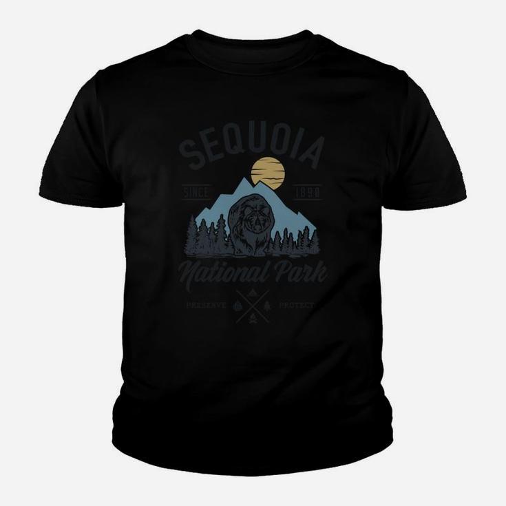 Sequoia National Park Novelty Hiking Camping T Shirt Youth T-shirt