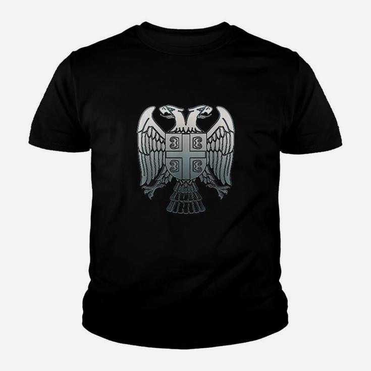 Serbian Double Headed Eagle Emblem Youth T-shirt