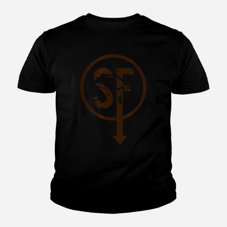 Sf Face Sanity's Fall Down Larry Youth T-shirt