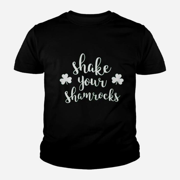 Shake Your Shamrocks Funny St Patricks Day Youth T-shirt
