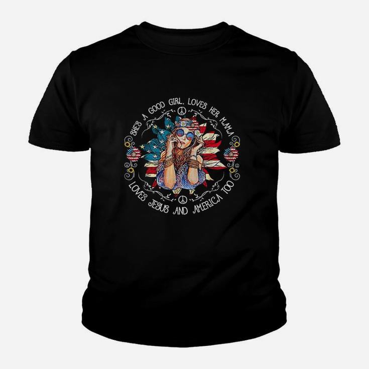 She Is A Good Girl Loves Her Mama Youth T-shirt