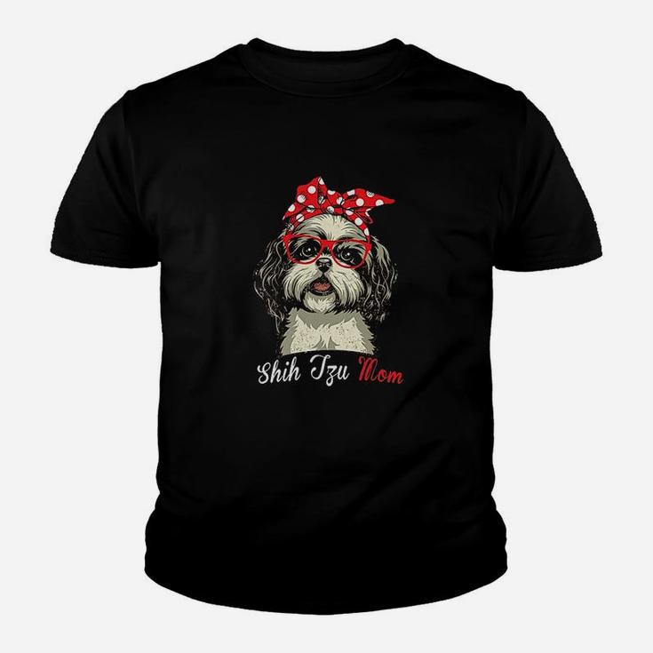 Shih Tzu Mom Dog Lovers Youth T-shirt