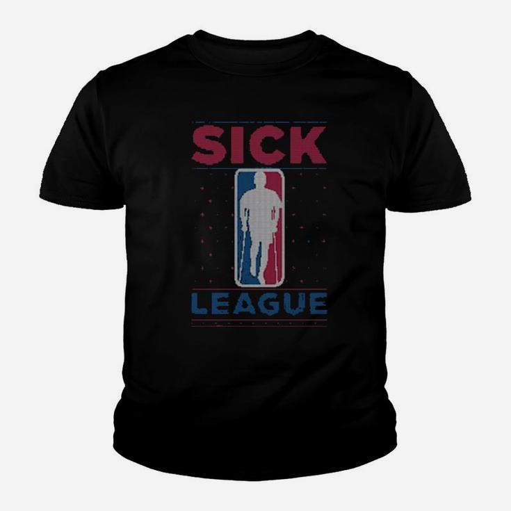 Sick League Ugly Xmas Youth T-shirt