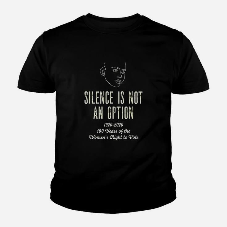 Silence Is Not An Option Youth T-shirt