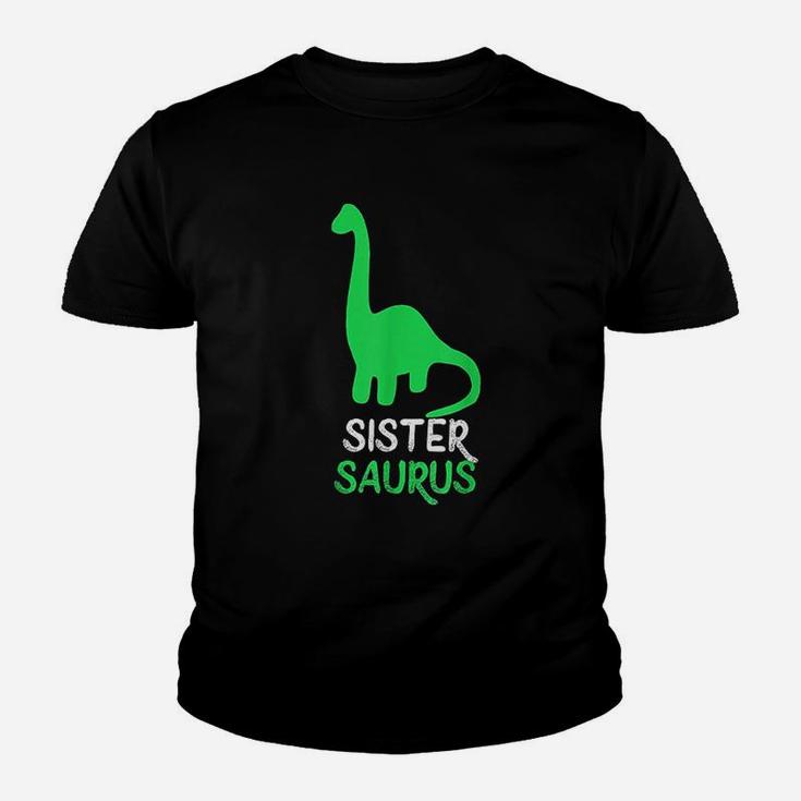 Sister-Saurus Funny Dinosaur Youth T-shirt