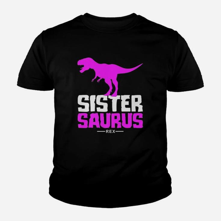 Sister Saurus Rex Cute Strict Sibling Youth T-shirt