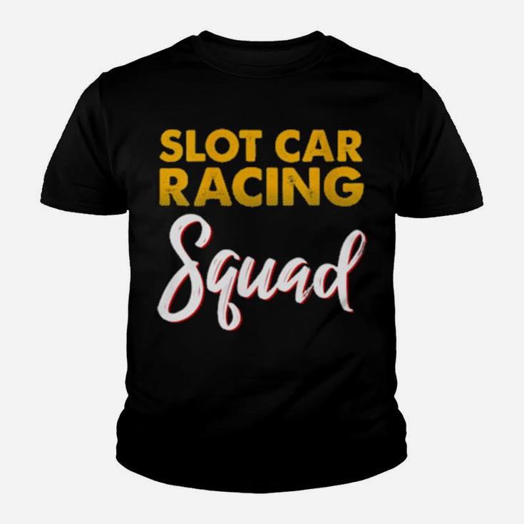 Slot Car Racing Squad Youth T-shirt