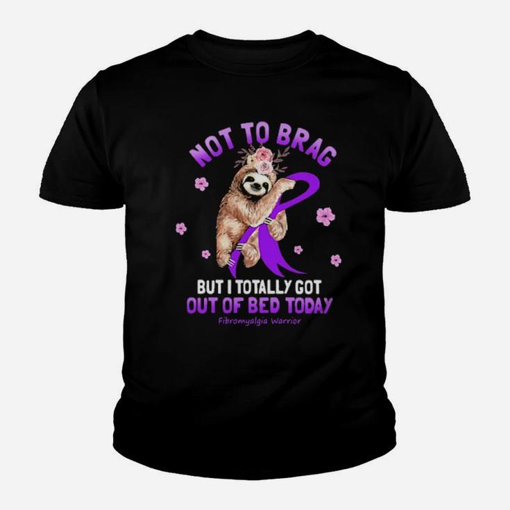 Sloth Not For Brag Youth T-shirt