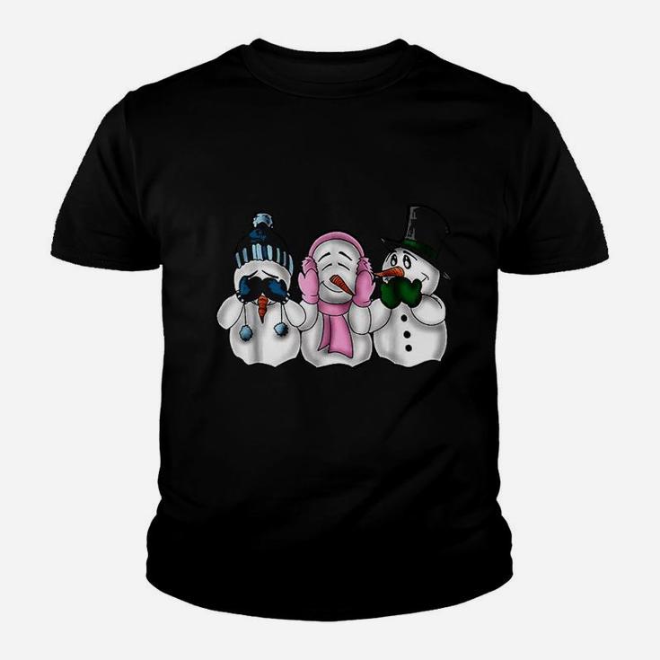 Snowmen Youth T-shirt