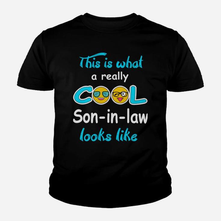 Son-In-Law Cool Funny Birthday Christmas Gift Idea Sweatshirt Youth T-shirt