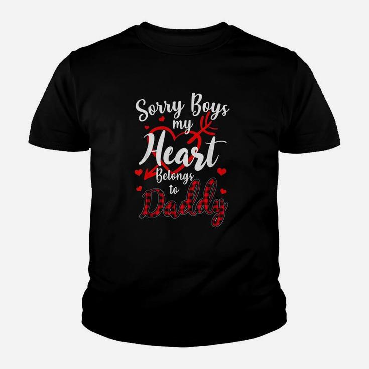 Sorry Boys My Heart Belongs To Daddy Youth T-shirt