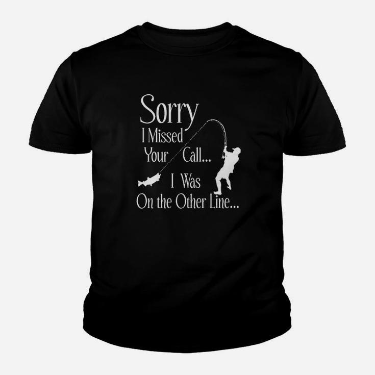 Sorry I Missed Your Call Youth T-shirt