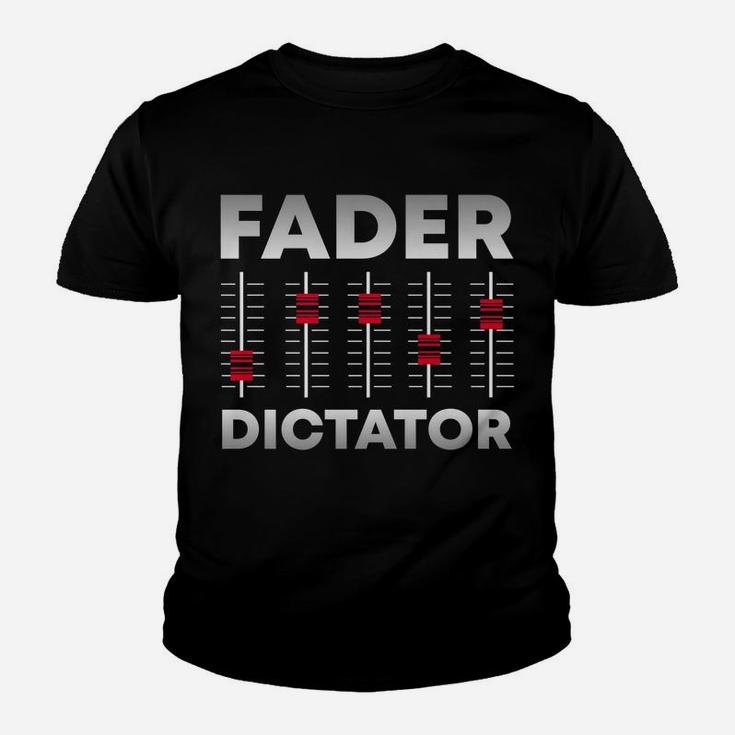 Soundboard Fader Dictator | Cool Musical Sound Engineer Youth T-shirt