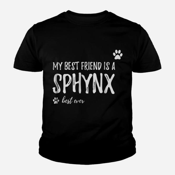 Sphynx Cat Lover Friend Shirt Funny Cat Mom Gift Idea Youth T-shirt