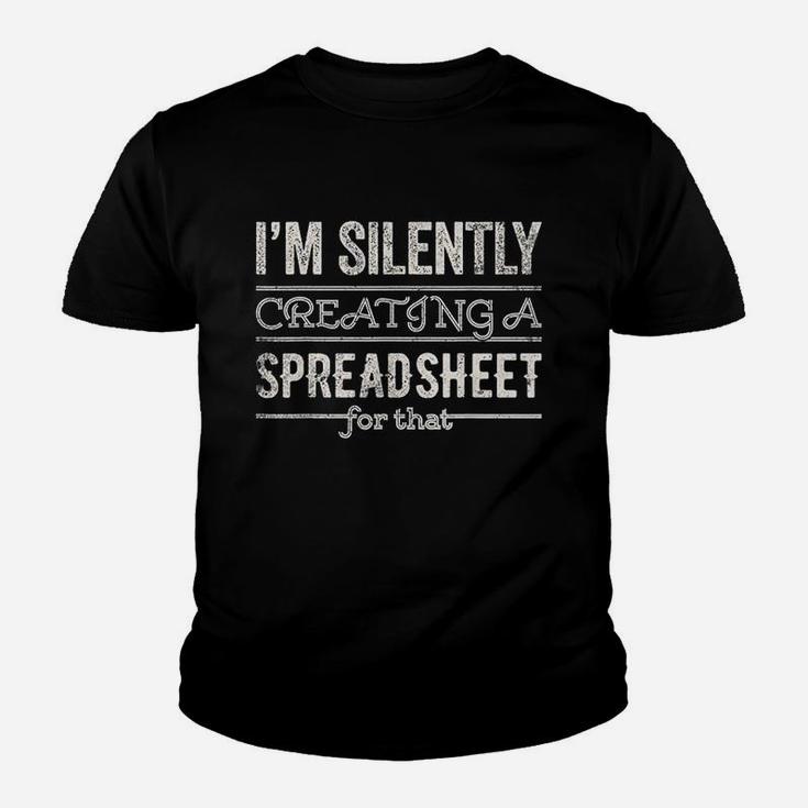 Spreadsheet Accounting Youth T-shirt