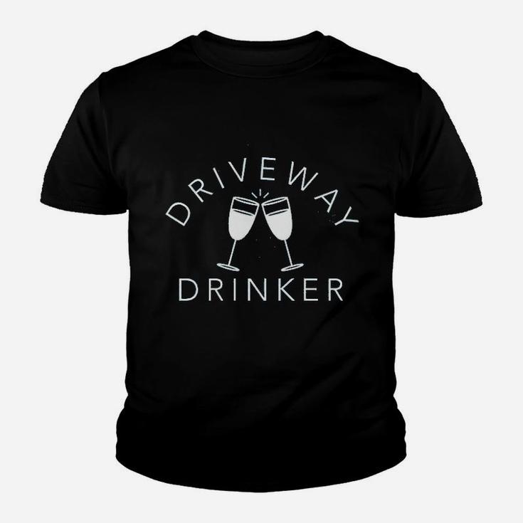 Spunky Pineapple Driveway Drinker Funny Drinking Workout Muscle Youth T-shirt