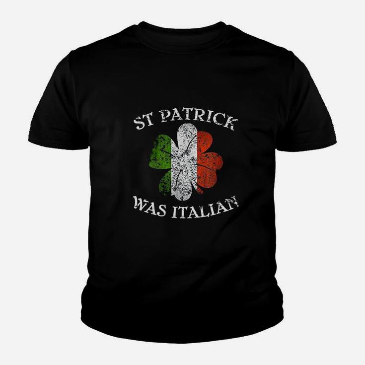 St Patrick Was Italian Youth T-shirt