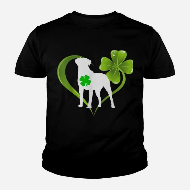 St Patricks Day Rottweiler Shirt Rottweiler St Patrick Youth T-shirt