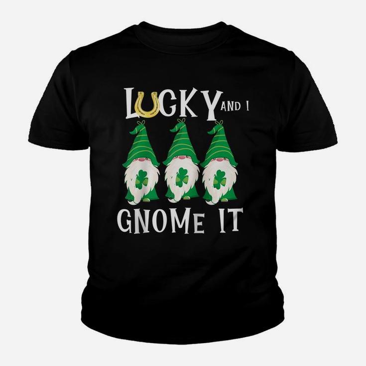 St Patricks Day Shirt Men Gnome St Pattys Paddys Day Punny Raglan Baseball Tee Youth T-shirt