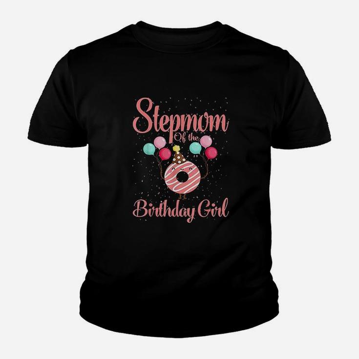 Stepmom Of The Birthday Girl Donut Youth T-shirt