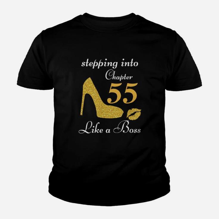 Stepping Into Chapter 55 Like A Boss Youth T-shirt