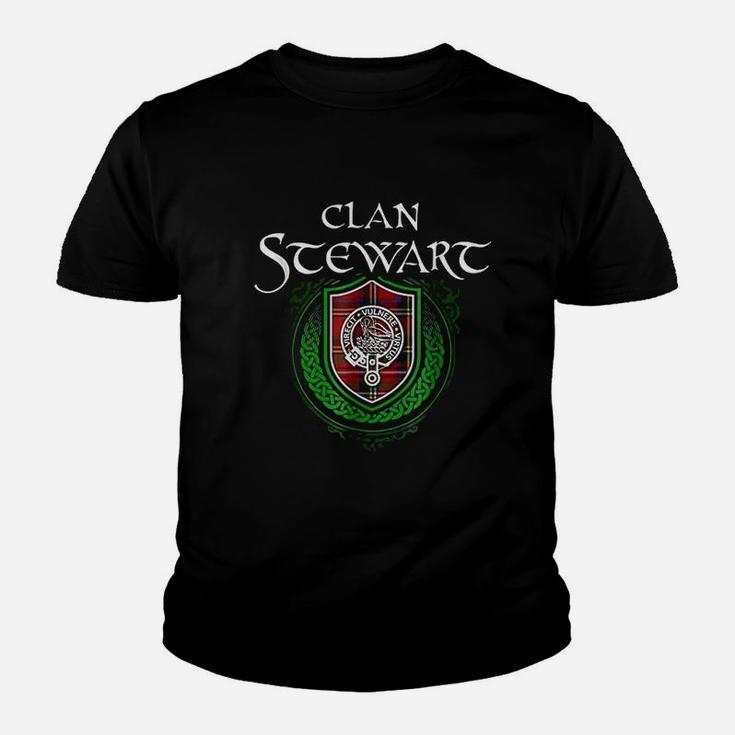 Stewart Surname Scottish Clan Tartan Crest Badge T-Shirt Stewart Surname Scottish Clan Tartan Crest Badge T-Shirt