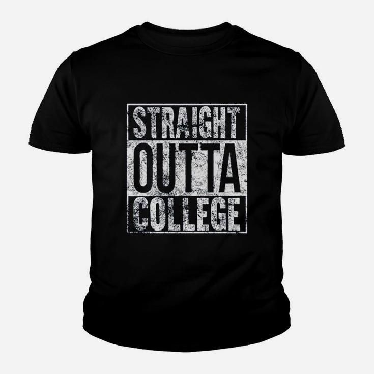Straight Outta College Youth T-shirt