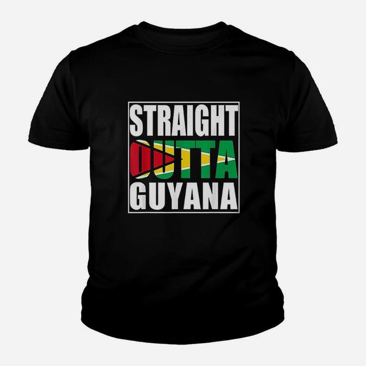 Straight Outta Guyana Youth T-shirt