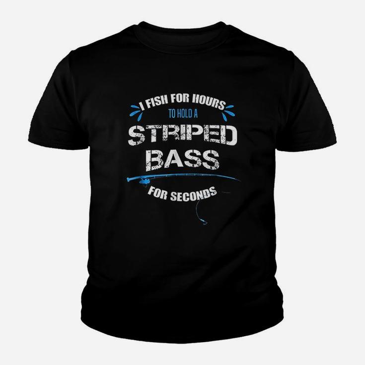 Striped Bass Fishing Youth T-shirt