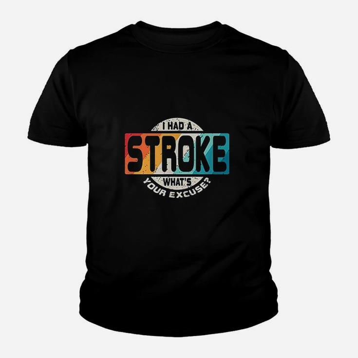Stroke Survivor Retro Awareness Gift Youth T-shirt