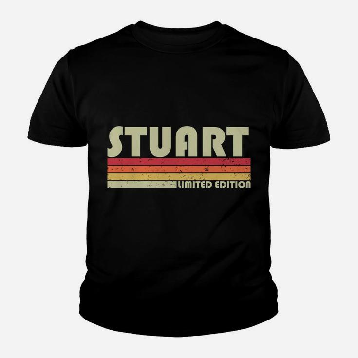 Stuart Surname Funny Retro Vintage 80S 90S Birthday Reunion Sweatshirt Youth T-shirt