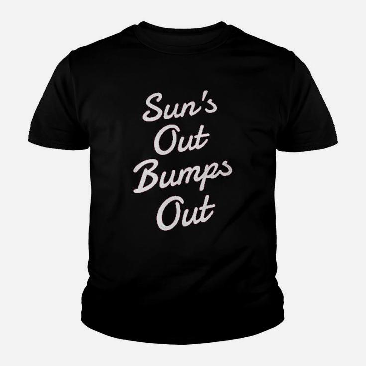 Suns Out Bumps Out Funny Summer Youth T-shirt