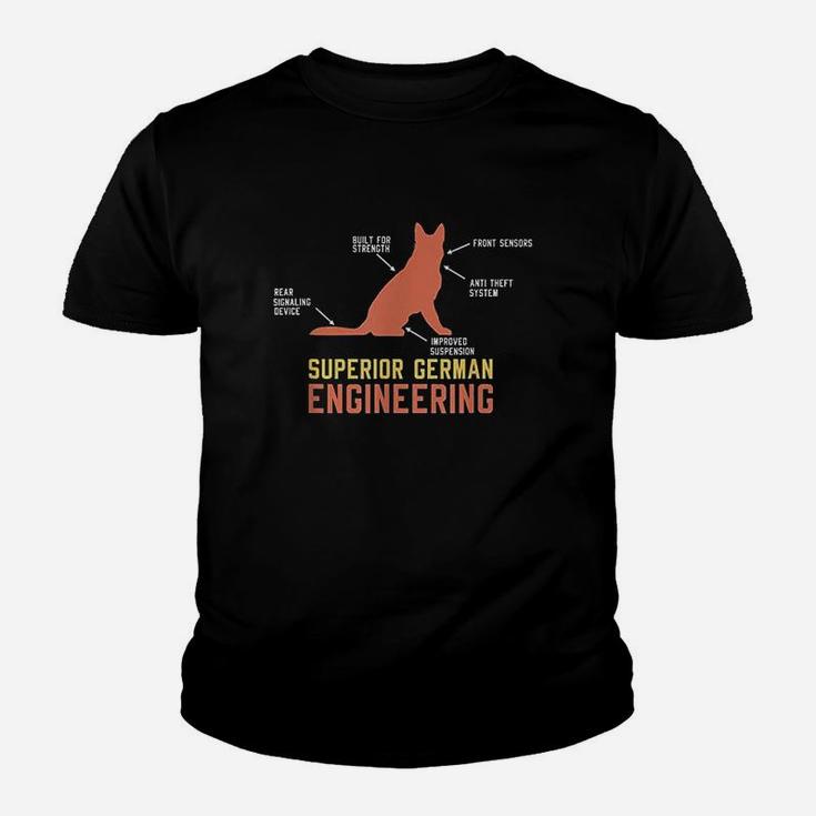 Superior German  Engineering For German Shepherd Lover Youth T-shirt