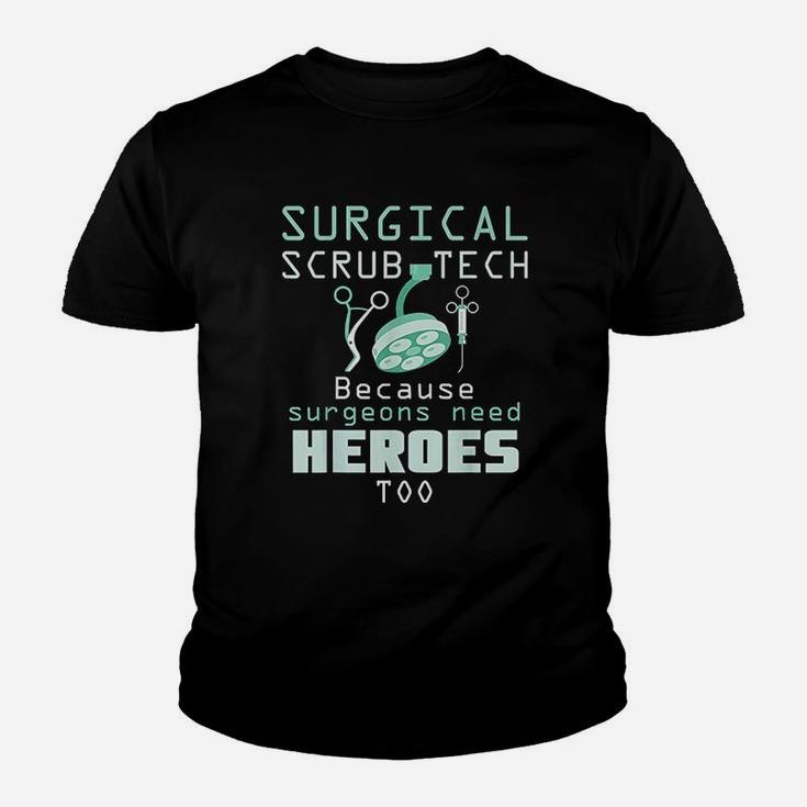 Surgical Technician Funny Or Tech Surgery Surg Youth T-shirt