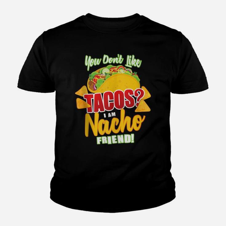 Taco Bar Nacho Friend Mexican Food Lover Youth T-shirt